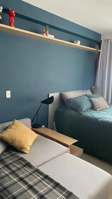 Apto Moema,3 Min Do Shopping Ibirapuera Sao Paulo Apartment